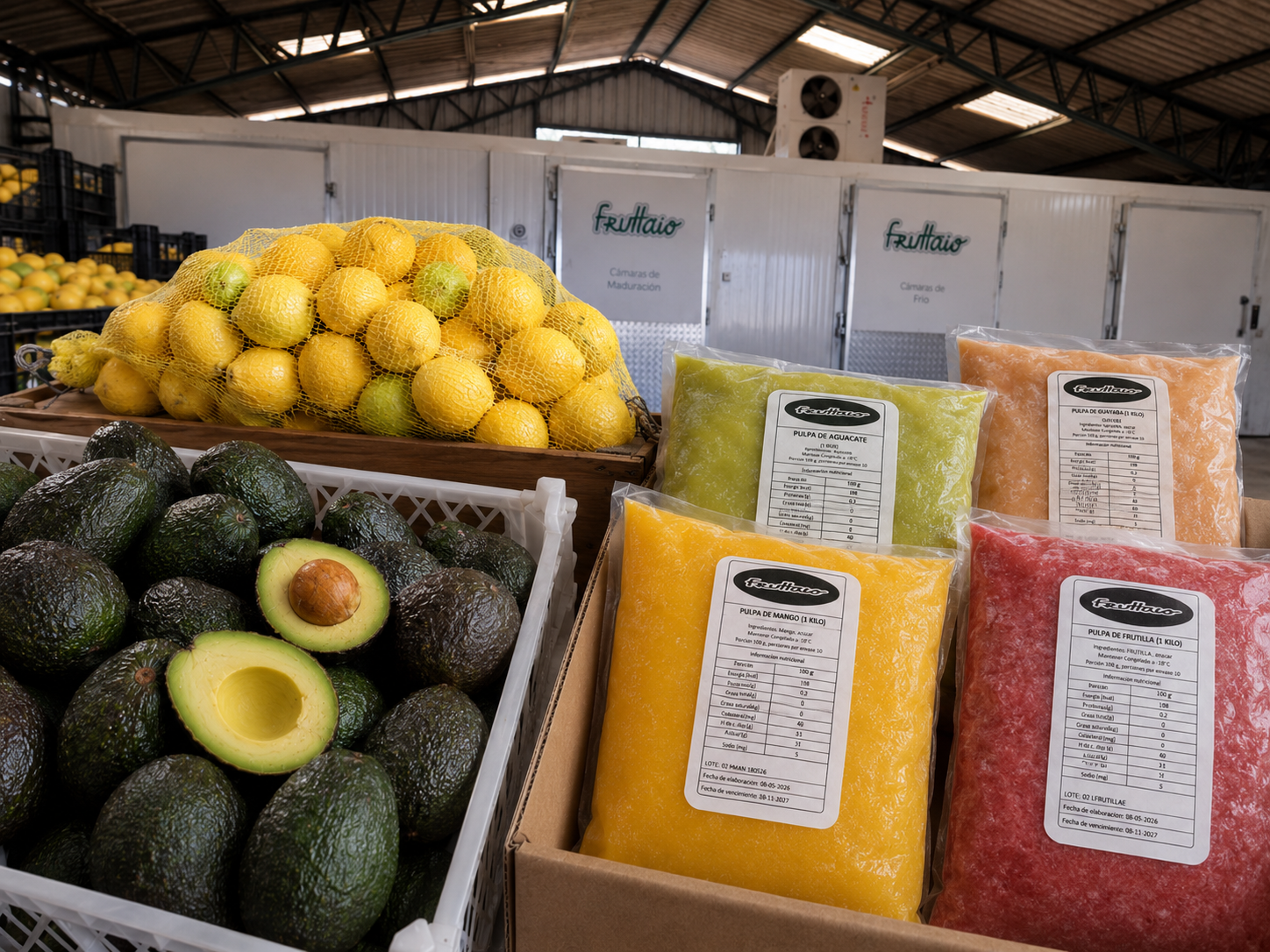 Productos Fruttaio Chile para HORECA