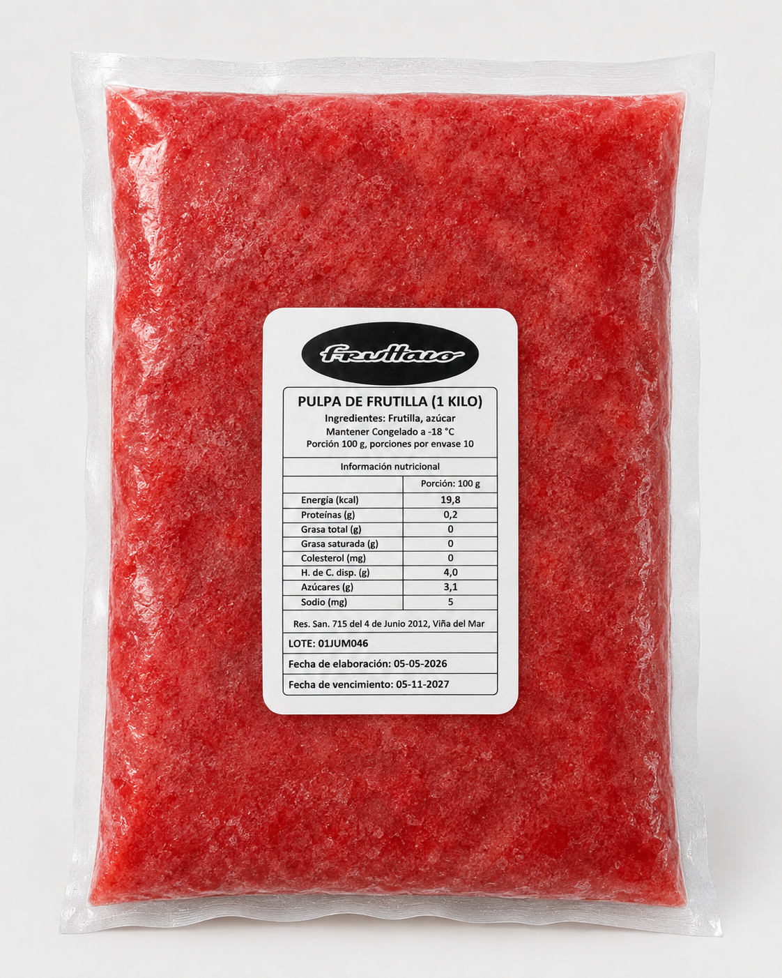 Pulpa de Frutilla